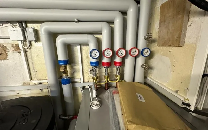 Pompe à chaleur géothermie · Blonay